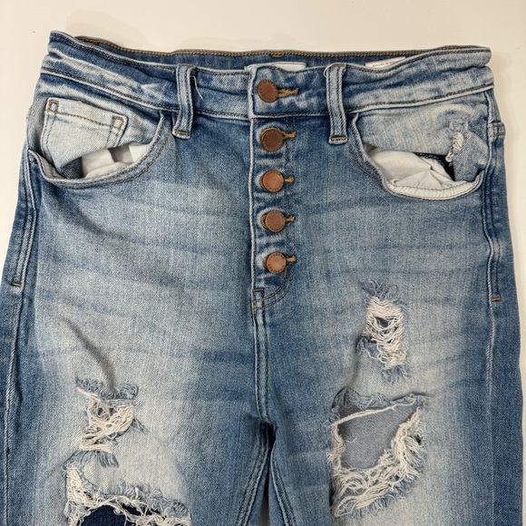 Kancan Signature Kurvy Ultra High Rise Ankle Skinny Size 28 - Picture 2 of 10